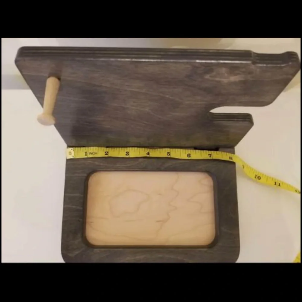 Wooden Phone Docking Station Organizer